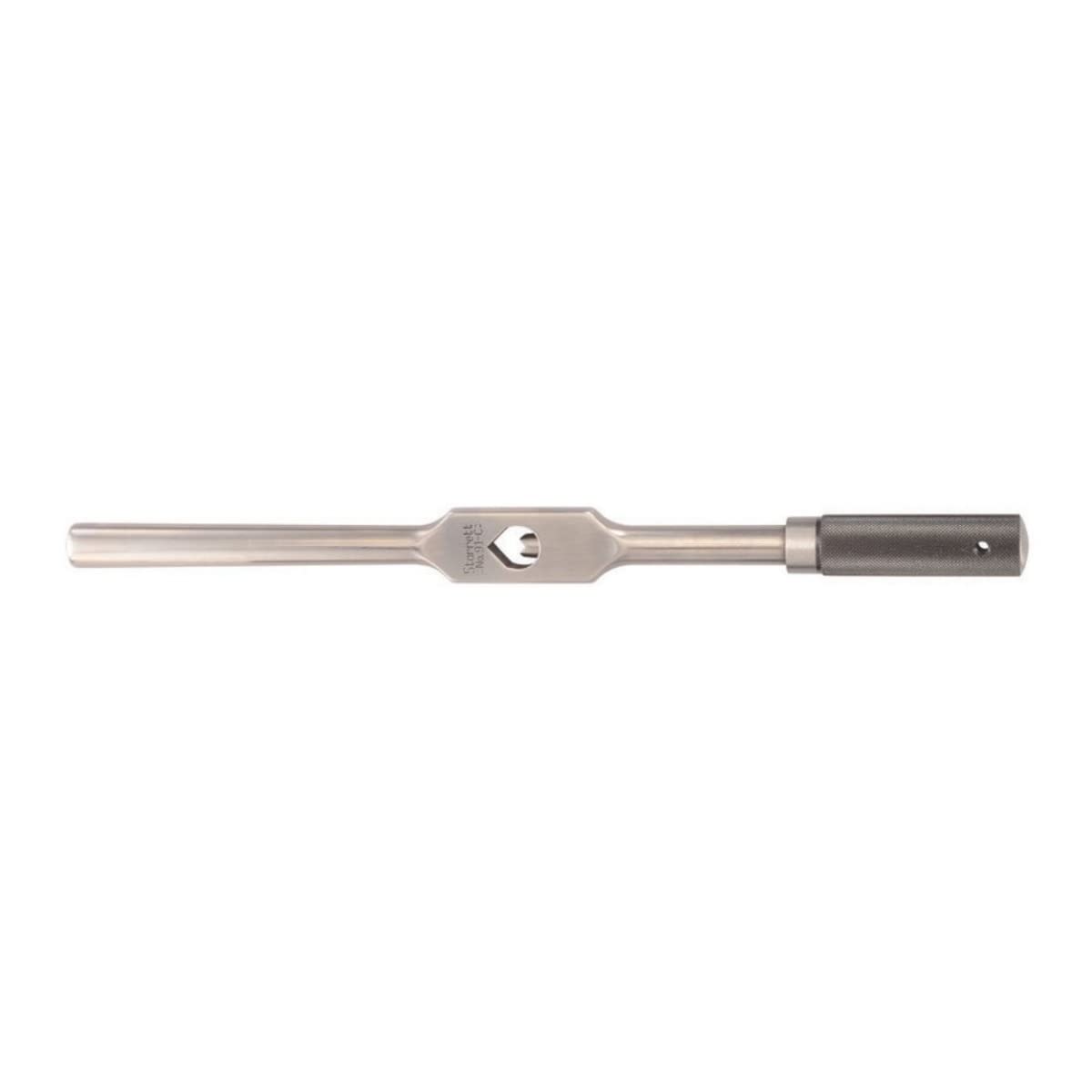 Starrett 91C Tap Wrench, 1/4" - 5/8" Tap Size, 5/32" - 3/8" Square Shank Diameter, 12" Body Length