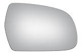 Burco 5435 Convex Passenger Side Replacement Mirror Glass for Audi A3, A3 Quattro, A4, A4 allroad, A4 Quattro, A5, A5 Quattro, RS5, S4, S5 (2010, 2011, 2012, 2013, 2014, 2015, 2016, 2017)