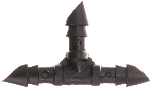 Orbit 67401 T-Stück, 25 Stück, 1/4 Zoll, Schwarz