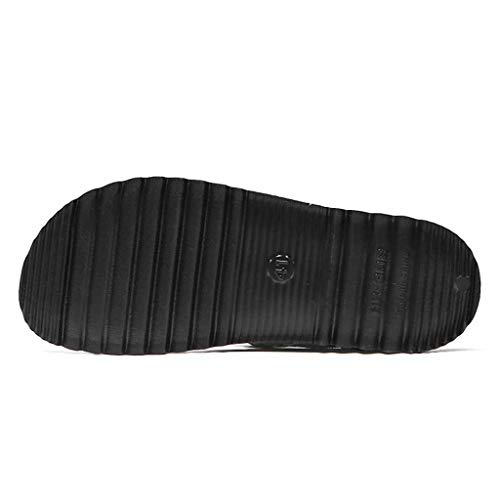 Forthery Men Sports Sandals Athletic Outdoor Fisherman Hiking Walking Flip Flops Beach Shoes(Grey,US 8.5 / CN 42) 2020 - Thumbnail 6