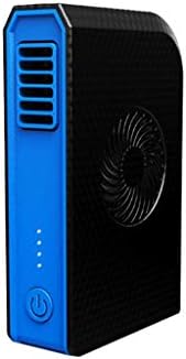 Dicomi 6000mAh High Capacity Hand Fan,Desk Fan,Mobile Power Charger Box Fan,Handheld Portable USB Fan,Leafless Fan, Small Volume,Low Noise, Large Air Volume Cooler Fan