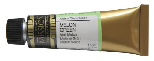 Mijello Mission Gold Class Water Color, 15ml, Melon Green