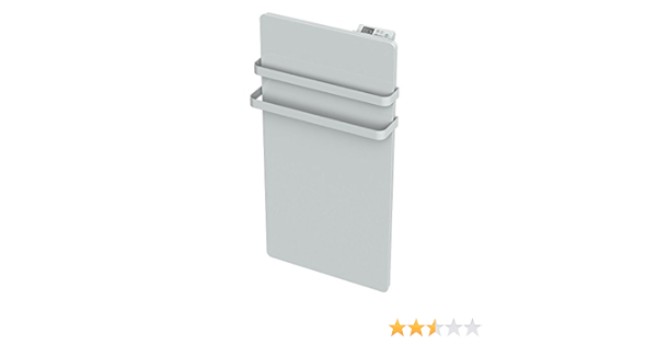 Cayenne Radiador Toallero cristal LCD (1000 W, color blanco)