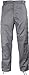 Camouflage Military BDU Pants, Army Cargo Fatigues (Grey, Size X-Large)