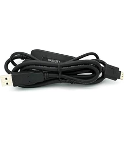Amazon.com: USB Cable Charger Power Wire Data Sync Cord Black for