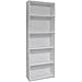 Ameriwood 5-Shelf Bookcase, Set of 2, White