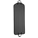 WallyBags Lightweight Durable Garment Bag for Travel and Storage, Classic Black, 60-inch
