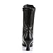 Pleaser 120 Size 7 Black Granny Boot