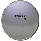Prifix Satellite Dish, 85cm, White