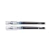 uniball Refill For Vision Elite Roller Ball Pens, Bold Conical Tip, Assorted Ink Colors, 2/pack