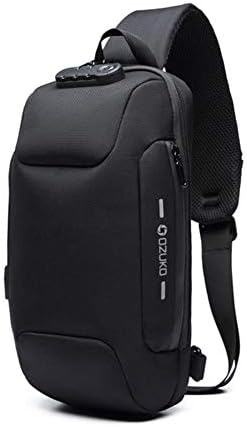 OZUKO 2019 New Multifunction Crossbody Bag for Men Anti-theft Shoulder Messenger Bags Male Waterproof Short Trip Chest Bag Pack