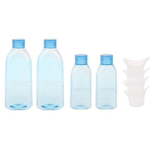 Tcplyn High Quality Eyecup Eyewash Container Eye Wash Cleaning Cleaning Leakage Travel Supplies 8 pcs Plastic Bottle 2 Size Durability