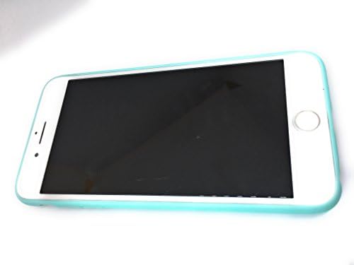 Iphone 7 Silicone Ultra Thin Phone Cases with Apple Logo Cut (mint green)