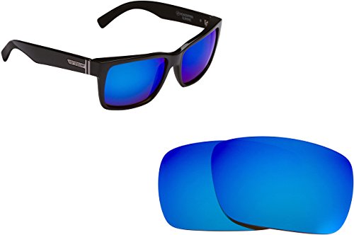 New SEEK Replacement Lenses Von Zipper ELMORE - Polarized Blue Mirror