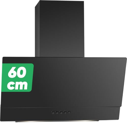Bomann® Dunstabzugshaube 60 cm | Umluft & Abluft | DU 7607 G schwarz matt