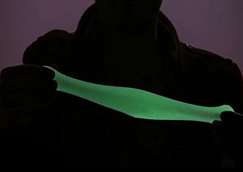 Slite 50g Glow in The Dark Putty Luminous Putty Toy with Tin Box (Green)