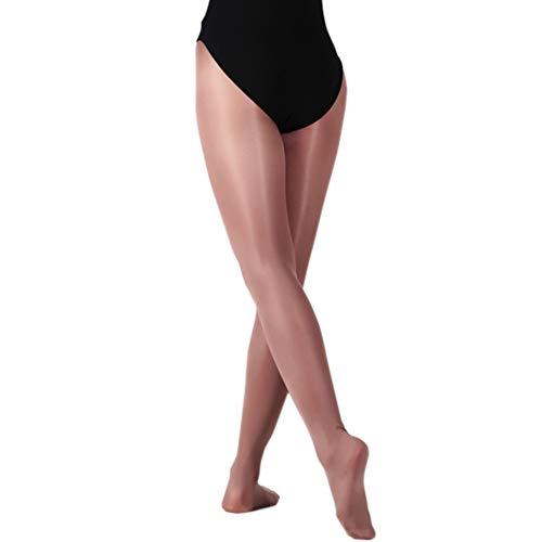 Dance Shimmer Tights Footed Silky Slight Gloss Stockings Pantyhose Tights 70D Thickness LA