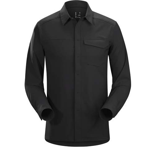 Skyline LS Shirt Men's (Black, Large)