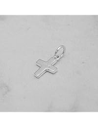 Plata de ley Mini Cruz Encanto Colgante