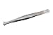 Aven 18201USA Pattern 35A Straight Broad High Precision Tweezer, Stainless Steel, 4-3/4