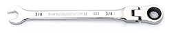 GEARWRENCH 3/8" 4 Degree Swing Arch 12 Point Flex