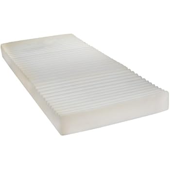 Drive Medical Therapeutic 5 Zone Support Mattress, White, 35
