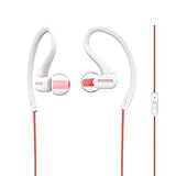 Koss KSC32i C Sport Clip Headphones, Coral