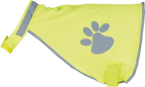Trixie Gilet de Sécurité Safer Life pour Chien en Polyester S Jaune Fluo 1 Unité