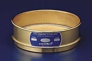 8 in. Brass Frame Sieve, 150 um, no. 100 Brass Wire Mesh, Half Height (1 in.) - 100BB8H - EACH