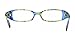 Eyekepper 4-Pack Striped Temples Spring Hinge Reading Glasses +2.0