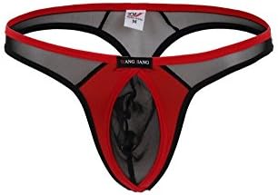 Men's Mesh Thong Briefs Underwear