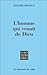L'homme qui venait de Dieu (Cogitatio fidei) (French Edition) by 