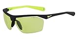 Nike EV0656-007 Tailwind 12 E Sunglasses (One Size), Matte Black/Volt, Volt Lens