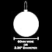 SLEETLY 30pc White Christmas Ball Tree Ornaments Holiday Xmas Decorations - Shatterproof Plastic 2.36 inch Glitter Snow Balls with White Ribbon Hangers and Snowflakes Set