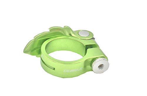 ONIPAX QR Leaf seatpost clamp,32mm,Green.