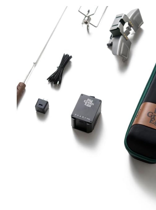 BBQ Island Rotisserie for Large Big Green Egg: Top Grill Accessory for Backyard BBQs & Garden Grilling