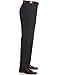 Haggar Men's Cool 18 Hidden Comfort Waist Plain Front Pant,Navy,34x31