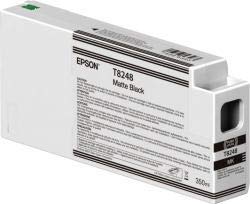 Epson UltraChrome HD Ink Cartridge - 350ml Matte Black (T824800)