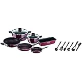 Tefal B3131912 Wok Rosso 28 Cm Essential Chef De France – Antiaderente In Alluminio Per Gas E Vetroceramica - 2