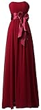 Ouman Sweetheart Bridesmaid Chiffon Prom Dresses Long Evening Gowns