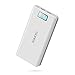 ROMOSS Solo 6 Plus 16000mAh Power Bank, 2-Port Portable Charger External Battery with 2.1A / 1A Output Fast Charge for iPad, iPhone 7/SE/6/6S, Samsung Galaxy S7/6 Edge and More - White