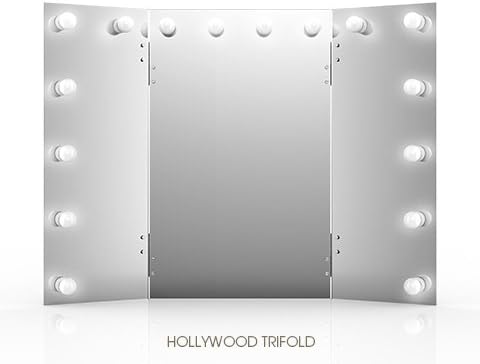 Trifold Hollywood Mirror (TF3140)