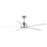 Maxim Daisy - 5 Blade Ceiling Fan with Light Kit-23 Inches Tall and 60 Inches Wide-Satin Nickel Finish