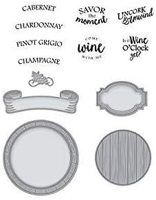 Spellbinders Barrel of Sentiments Stamp and Die Set, Metal, Multi-Colour, 29.7 x 14.7 x 0.6 cm - Image 3