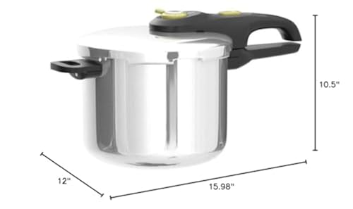 T-fal Ultimate Stainless Steel Pressure Cooker Quart