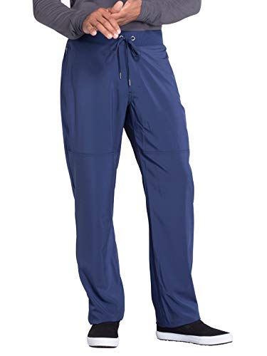 Cherokee Infinity Ck210a Men S Tapered Leg Drawstring Pant Navy L