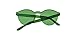 Retro Fashion Sunglasses NYC Forest Green