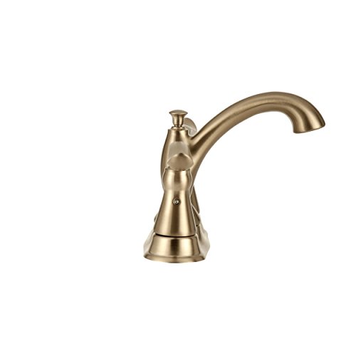 Delta Faucet Linden Gold Bathroom Faucet, Centerset Bathroom Faucet