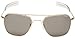 Randolph Aviator Polarized Sunglasses,23K Gold Plated/Grey 55 mm