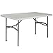 Goplus® 5' Folding Table Portable Plastic Indoor Outdoor Picnic Party Dining Camp Tables